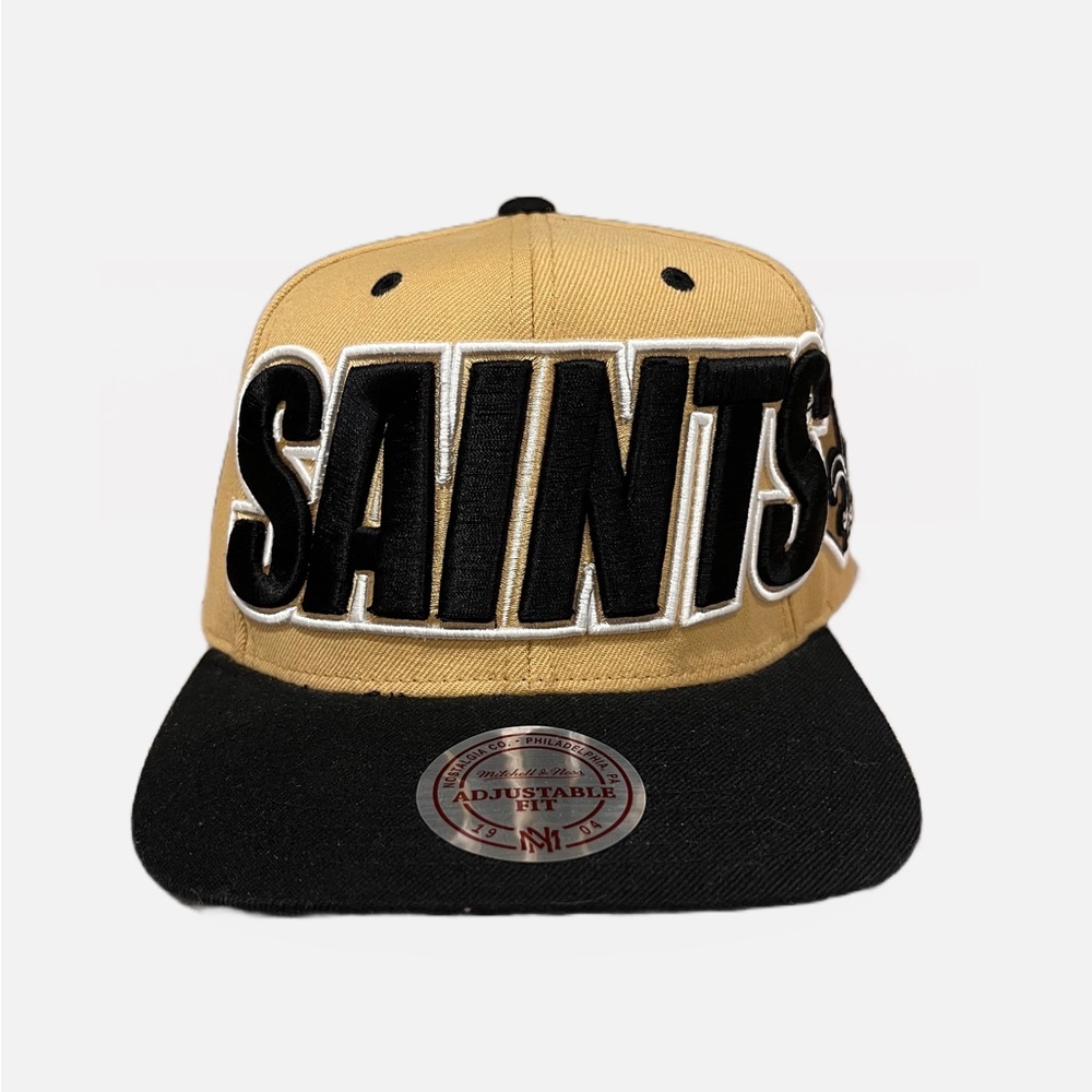 Mitchell & Ness New Orleans Saints NFL Vintage Collection Snapback Hat